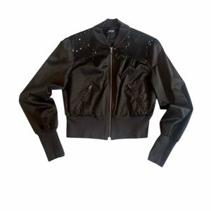 Morgan de Toi Black Sequin Jacket – Size Small